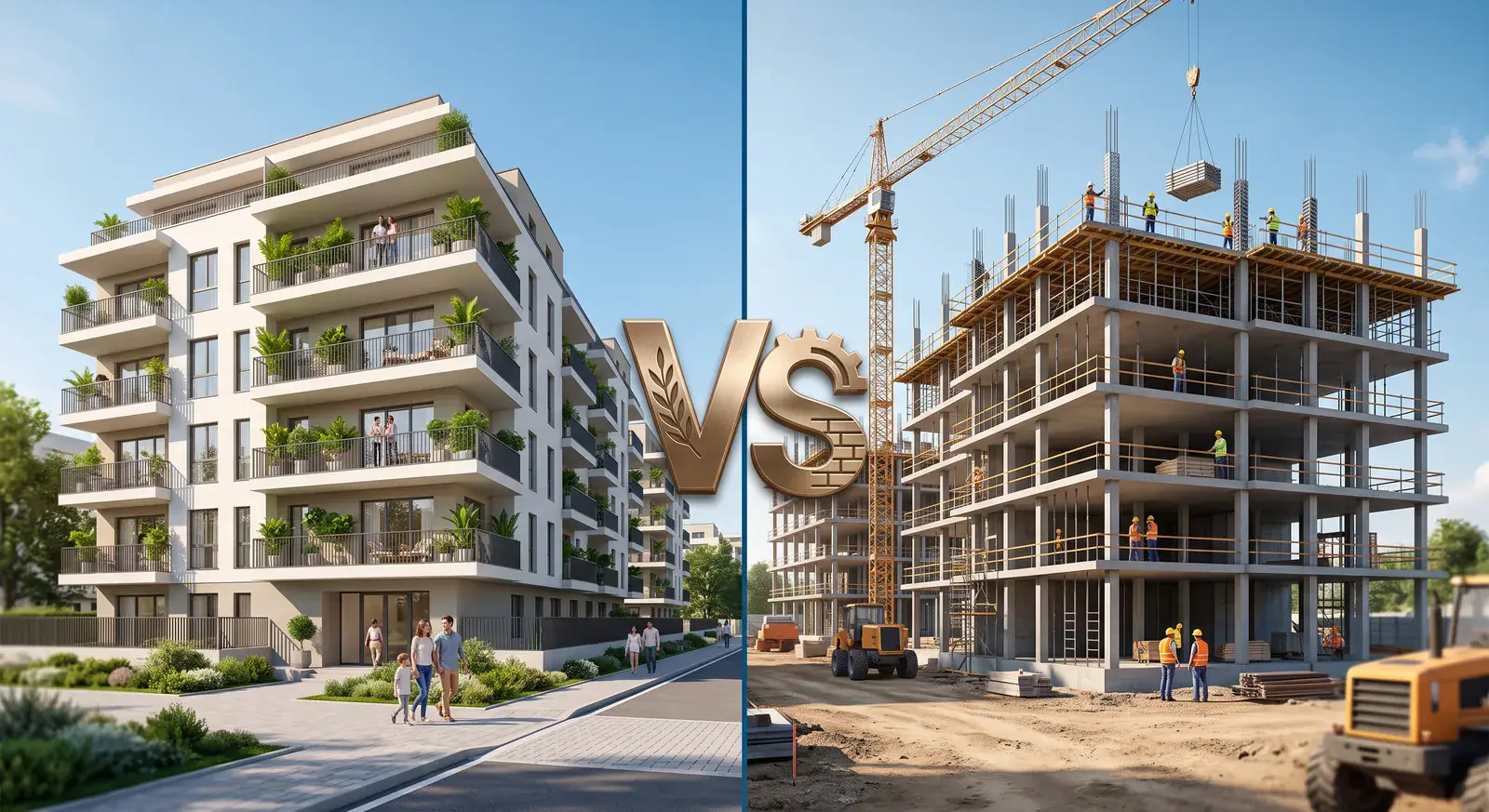 Entrega inmediata vs. Proyecto en construcción: ¿Qué opción te conviene más?