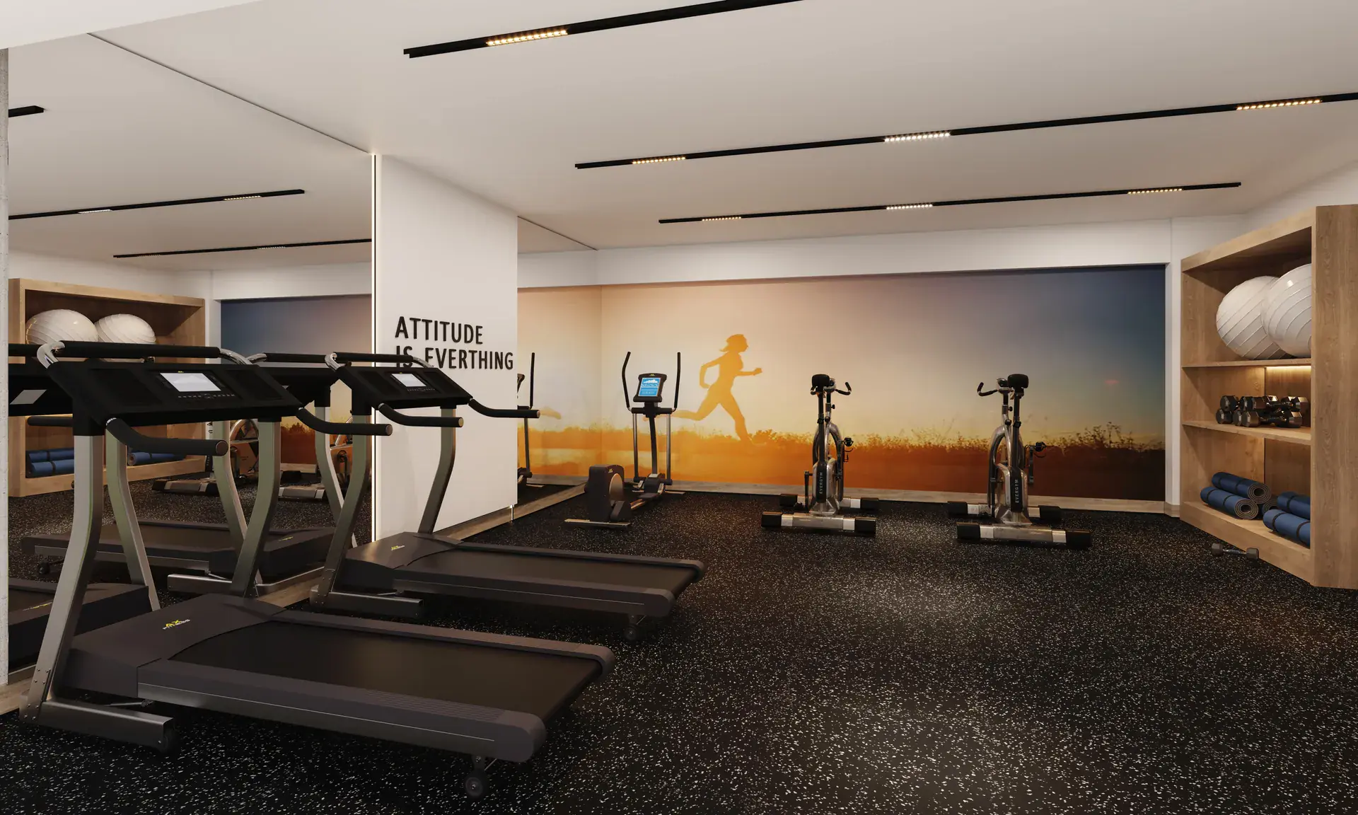 Residencial Green Life — Gimnasio