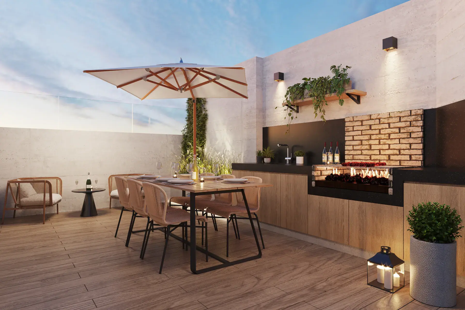 Residencial Green Life — Parrillas 01