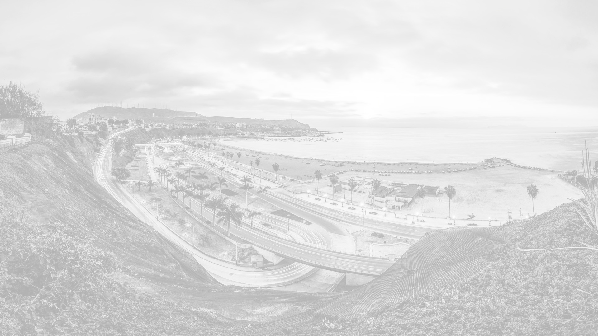 Vista de la costa de Chorrillos