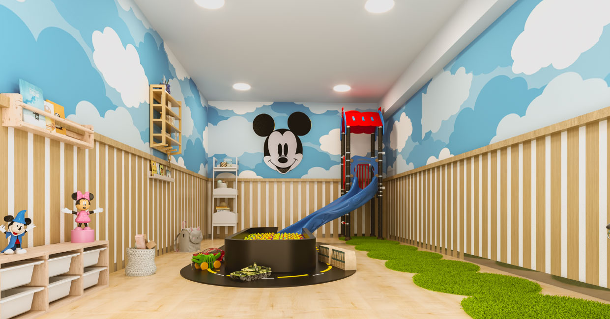 Sala de niños Mickey